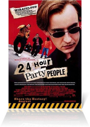 US Theatrical poster - 24 Hour Party People