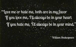 When I saw you I fell in love and you smiled because you knew.