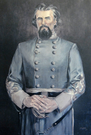 Nathan Bedford Forrest served as the first grand wizard of the Ku Klux ...