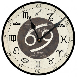 Zodiac Birthday Clocks | Creative Chateau