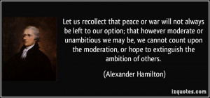 Alexander Hamilton Quote