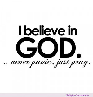 believe in God, always keep hope!