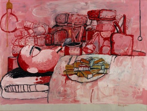 Philip Guston, Painting, Smoking, Eating, 1973. Image: www.chronicle ...