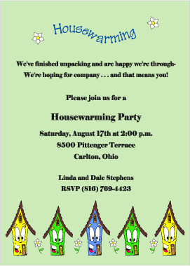 Funny House Warming Party Invitation Wording