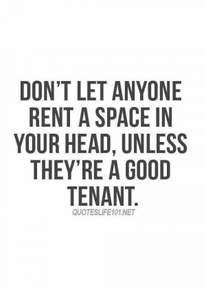 you are the landlord .....