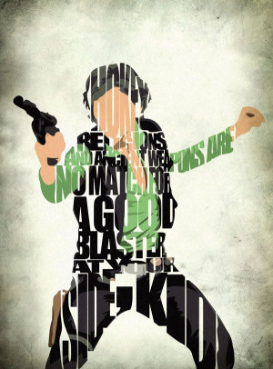 ... Posters Feature Pop Culture Icons and Quotes. #Hansolo #starwars