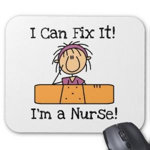 Nurse I Can Fix It T-shirts and Gifts Mouse Pad lowest price for you ...