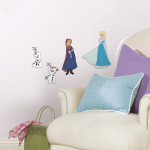 Disney Frozen Foam Characters Wall Decals | Wall Sticker Shop