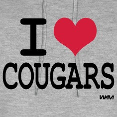 love cougars by wam Hoodies & Sweatshirts