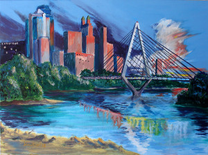 Kit Bond Bridge Painting
