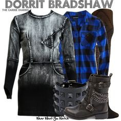Inspired by Stefania Owen as Dorrit Bradshaw on The Carrie Diaries.