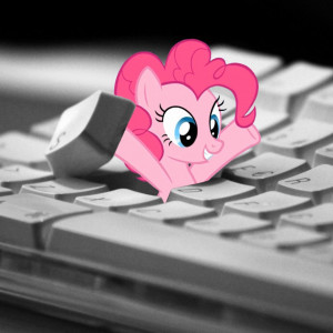 My Little Pony Friendship is Magic Pinkie Pie Keyboard