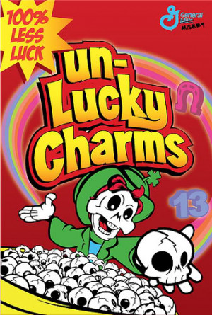 ... Lucky Charms Unlucky Cereal Skeleton Skeletons Skull Skulls Leprechaun