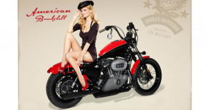 Marisa Miller Harley Davidson