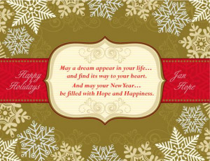 Happy Holidays 2014 Quotes, Greeting Card
