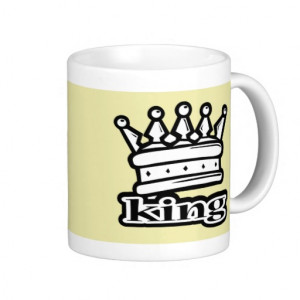 King Crown Royal Royalty Coffee Mugs