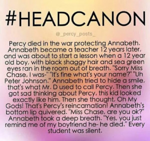 Percabeth Percy Jackson Headcanons