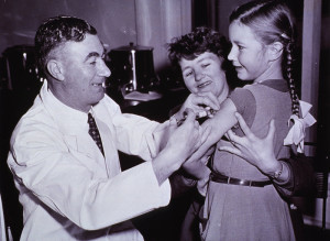 Polio Vaccination, Australia, 1950s via IHM / NLM
