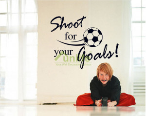 ... DIY Mural Wall Quote Saying Wall Paper Sticker Decorations for Boys