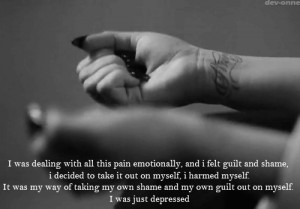 Demi Lovato depressed sad pain cutting interview shame EMOTIONAL self ...