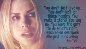 Related Pictures saying rose tyler doctor who quotes doctor who dw ...