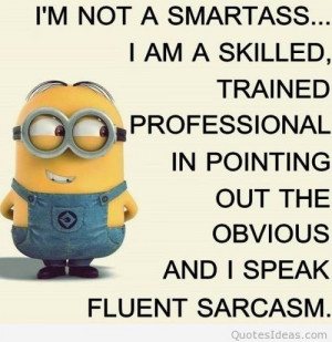 Funny minions quotes, cartoons with minions sayings images