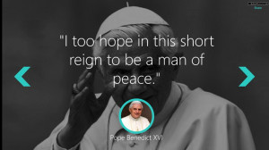 Pope Benedict XVI Quotes