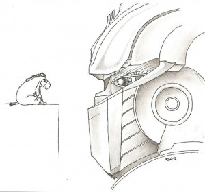 Eeyore And Optimus Prime