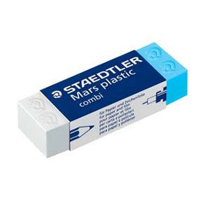 STAEDTLER Plastic Combi Eraser Staedtler Plastic Combi Eraser is ideal ...