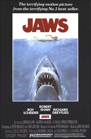 Jaws - Theatrical release poster