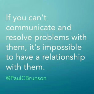Communicate and solve problems