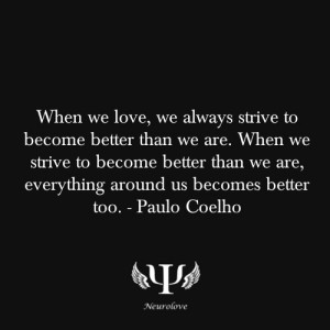 Paulo Coelho, quote, love quote