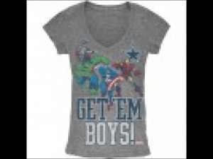 ... Cowboys Women's Marvel Comics ''Get 'Em Boys'' Short Sleeve T-Shirt