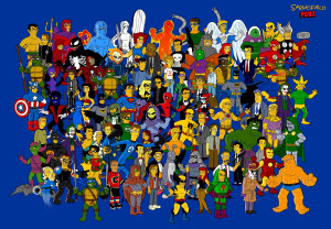 simpsons+superheros+wallpaper