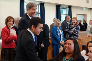 ... Come Come Ye Saints” ~With a verse in Spanish for his Grandma