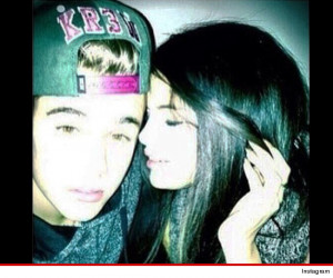 Justin Bieber let his fans know he's back with Selena Gome z -- but ...