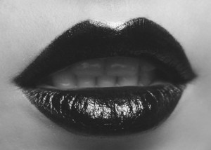 black, kiss, lips, mac