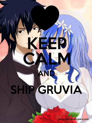 KEEP CALM AND SHIP GRUVIA Poster