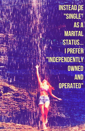 GirlsGuideTo | 10 Empowering Quotes About Being Single | GirlsGuideTo