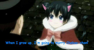 Anime Ciel is a cute kitten ♥