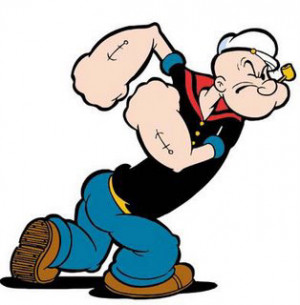 popeye the sailor man toot i m popeye the sailor man i m strong to ...
