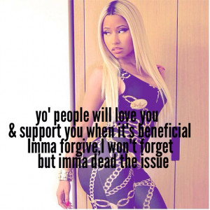 ... Nicki Quotes, Rap Songs Quotes Nicki Minaj, Minaj Quotes, Nicki Minaj