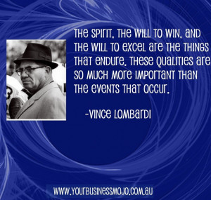 Vince Lombardi Motivational Quotes