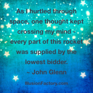 my mind every part of this rocket was supplied by the lowest bidder ...