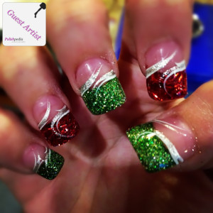 ... nail designs christmas nail art design 25 cute as christmas nail art