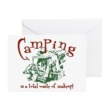 Funny Camping Quotes Greeting Cards