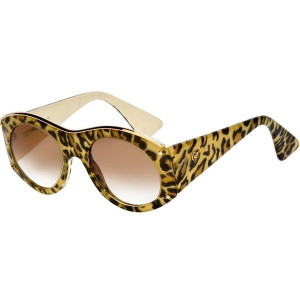 CHRISTIAN LACROIX VINTAGE leopard print sunglasses ($300) liked on ...