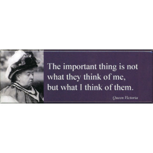 The Important Thing - Panoramic Quote Magnet