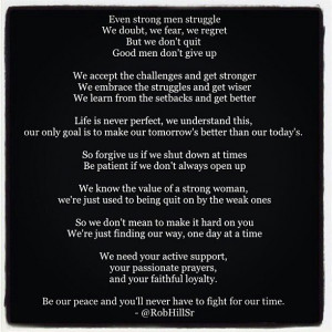 Rob Hill Sr. Good MenImaginary Friends, Rob Hills, Robhillsr Quotes ...