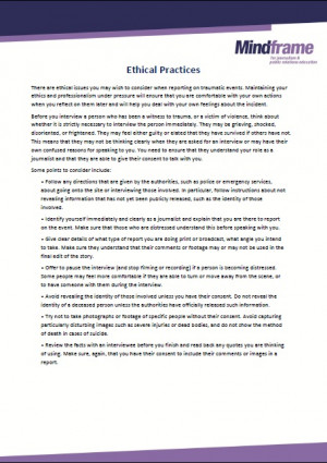 Ethical practices document